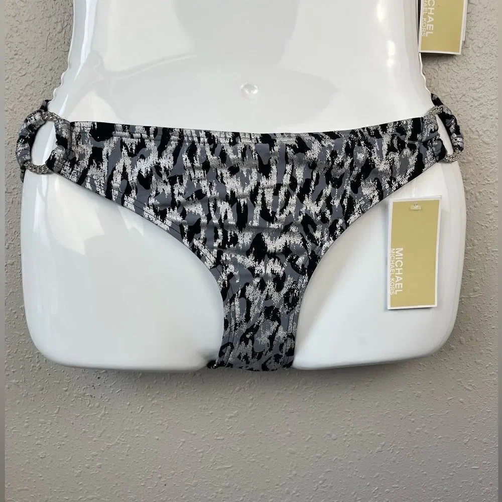 NWT MICHAEL Michael Kors Bikini Top and Matching Bottoms XS, S, or M